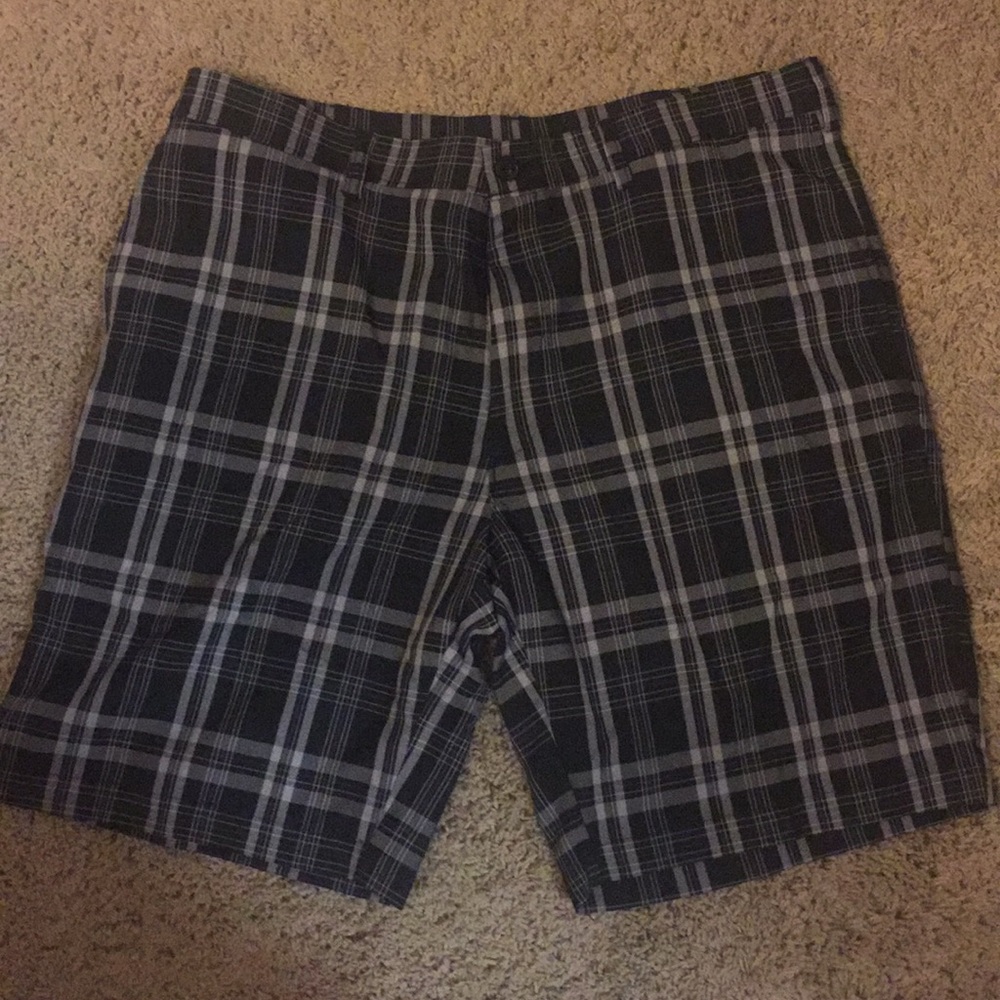 Plaid shorts